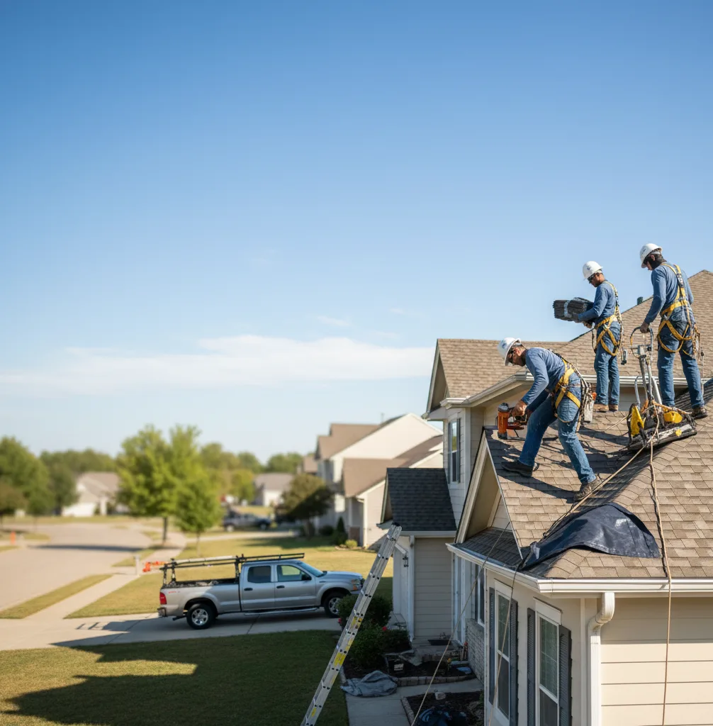 Emergency Roof Repair in Lowell, AR